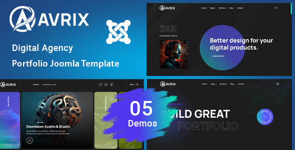Aicsa - Responsive Multipurpose Joomla 6 Website Template