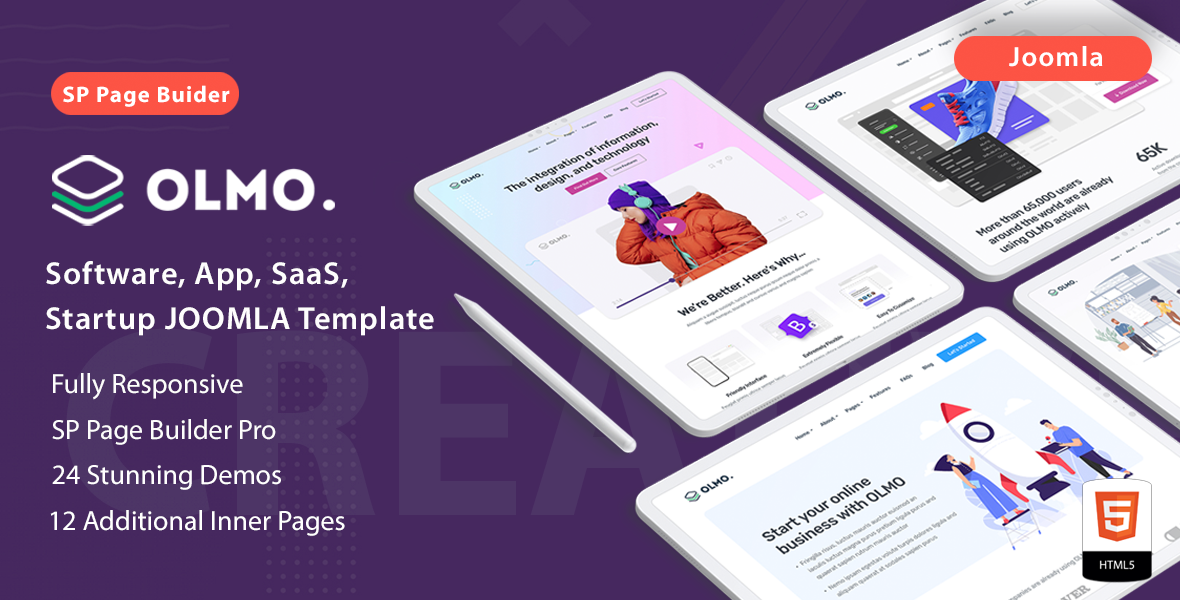 Aicsa - Responsive Multipurpose Joomla 6 Website Template