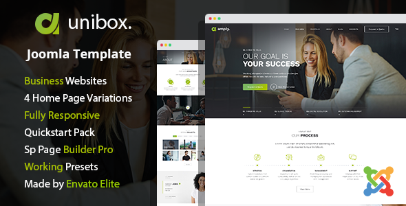 Aicsa - Responsive Multipurpose Joomla 6 Website Template